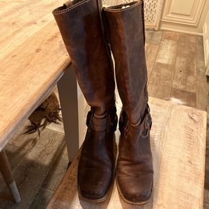 Bed Stu Genuine Leather Boots, Womens Size 8